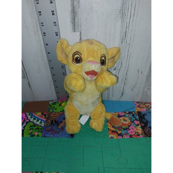 DISNEY BABIES LION KING BABY  SIMBA 10 INCH TALL  PLUSH STUFFED - Picture 3 of 7